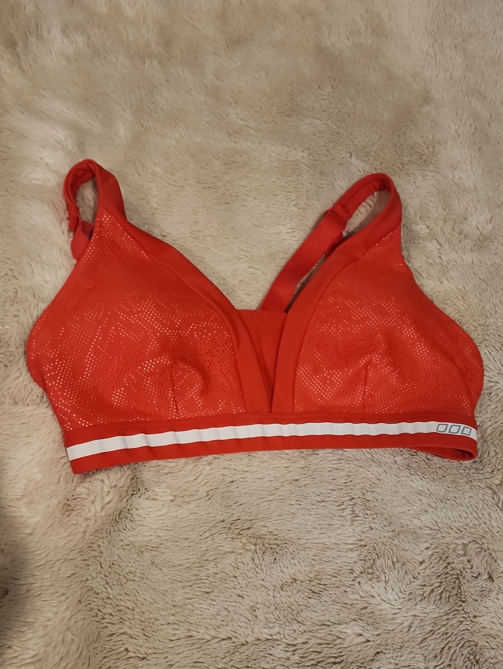 Lorna Jane Mesh Lace Sports Bra Top Meoum Like New